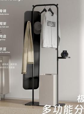 何界全身镜落镜客厅卧AL-75534室家用高清旋几转穿衣世镜衣地帽架