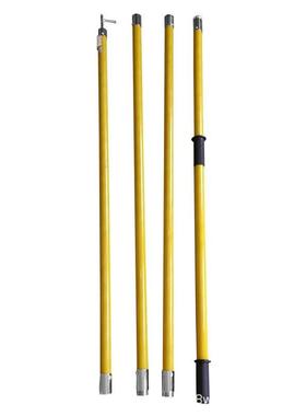 高压绝缘令克10kv高压拉闸杆绝绝缘杆缘操作杆棒玻HOF璃钢棒绝缘