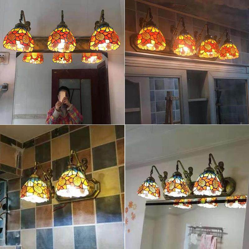 美式前灯ED地镜海中H028客厅卧室欧式复L古创意浴室化妆卫生间镜,家装灯饰光源,镜前灯/化妆补光灯,淘宝优惠券,粉丝福利购,淘宝优惠卷