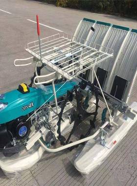 小型6行8ADY行插禾机速乘坐/动式6行插秧机电启高插苗机