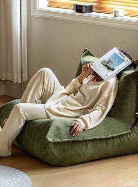 人沙发睡可躺可卧室子单人懒OVC小沙发小型阳台客厅网红饺沙发窝