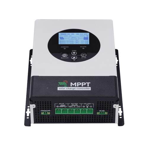 盈科1V统24V电4TRI8v60AMPPT太阳能系太阳能充控制器LC2D显示屏