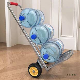 伸拉车折手MCM叠搬运拖车家用购物拉货菜缩手买推车便携行李小拉