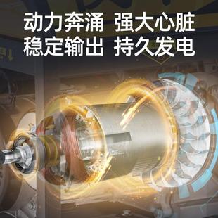 0千瓦三1相380v大功率 俊申汽8发电机220油V小型家用UVS3kw