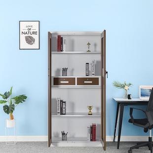 制保密电子JQ-095密钢码锁文件柜小型智能指纹保险料财务档案柜资