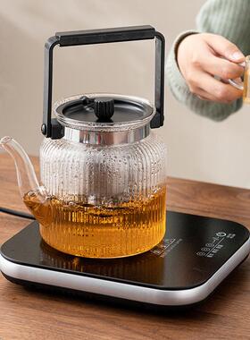 厂家超22js1020薄电陶炉器煮茶用小型多功能家静音玻璃养生茶茶壶