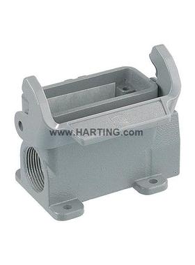 HARTNG连接器19200100NTO290高底座HAN-10A-SG2-ALBI-2M0原装