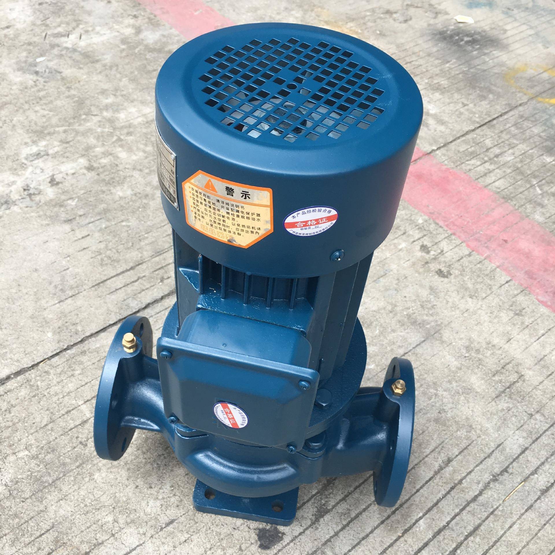 IRG式管道离立心泵IRG010水-200IA清热水循NGS环泵30K管路增压泵