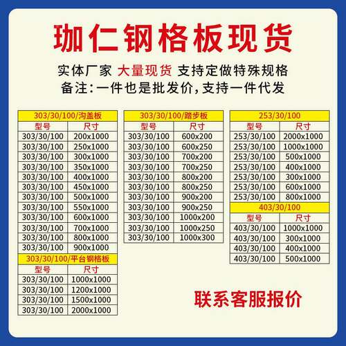 不锈钢钢DKI格板钢格重型异型盖盖排水沟板厂栅家现货平板台楼梯