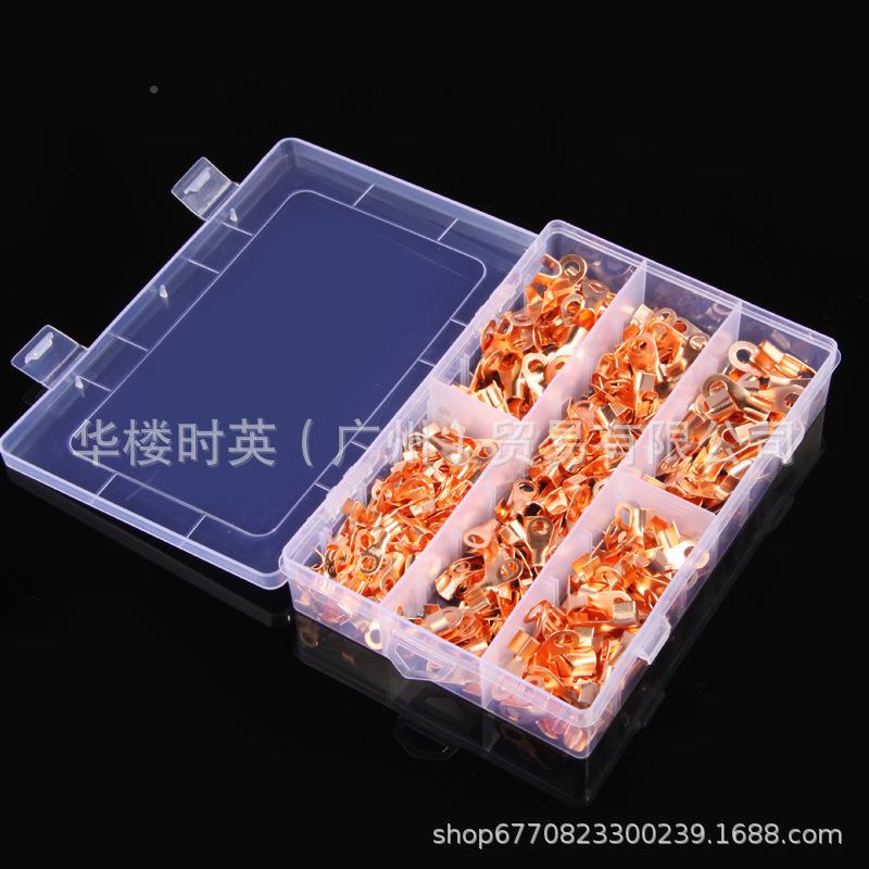 30PCSOT开口1铜鼻紫子UBK铜5电线连接器接线端头0-50A货源