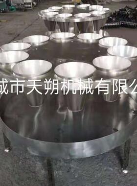 鸡鸭鹅钢沥血器手IEF推自动旋转式血血槽多锥桶集池不沥锈控血槽