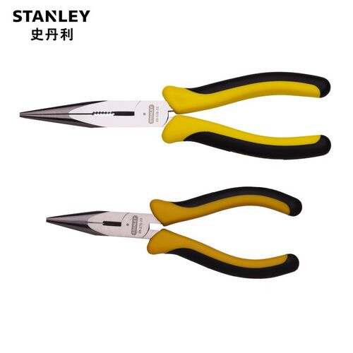 STANLEY/史丹利工具6寸8寸德式专业尖嘴钳89-576-23/89-578-23