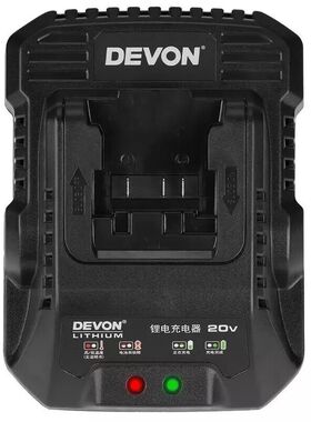 DEVON大有20V充电器大有电池5340闪充5339适用于20V平台5401/2903