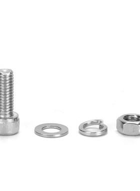 68026 36不锈钢圆柱头内六角螺丝螺母套装杯头螺栓A4-70