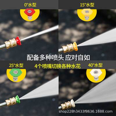工业级商用清洗机高压大功率洗车机220V380V剥树皮设备管理疏通机