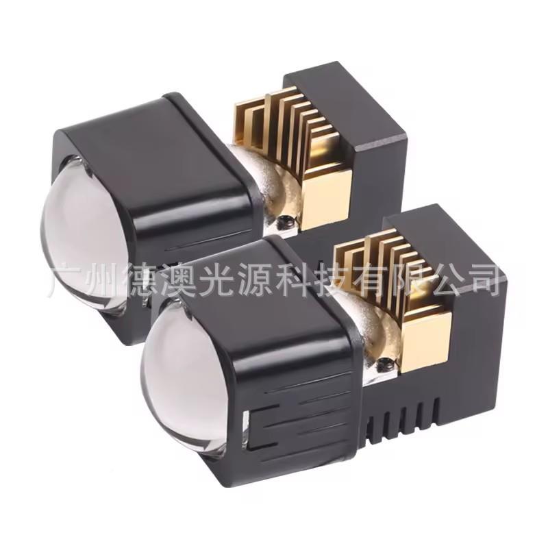 5新款热卖1.寸无品牌/M10矩阵透镜智大大功率LED灯白能黄远近超亮