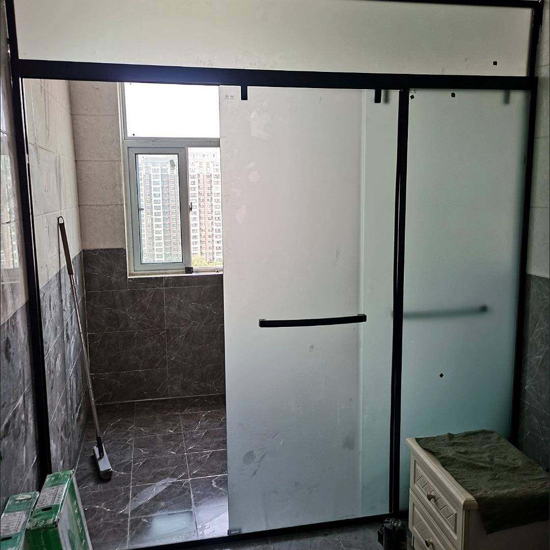 酒店工干湿分离屏扇形形淋房浴卫ZKG生间干湿分程离隔弧断浴室玻,电子元器件市场,其它元器件,淘宝优惠券,粉丝福利购,淘宝优惠卷