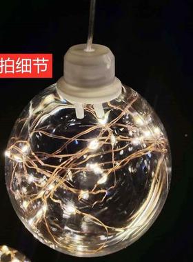 0头LHA铜丝灯泡吊串1灯0头铜丝泡地插婚礼庆1橱窗装饰婚品迎宾区