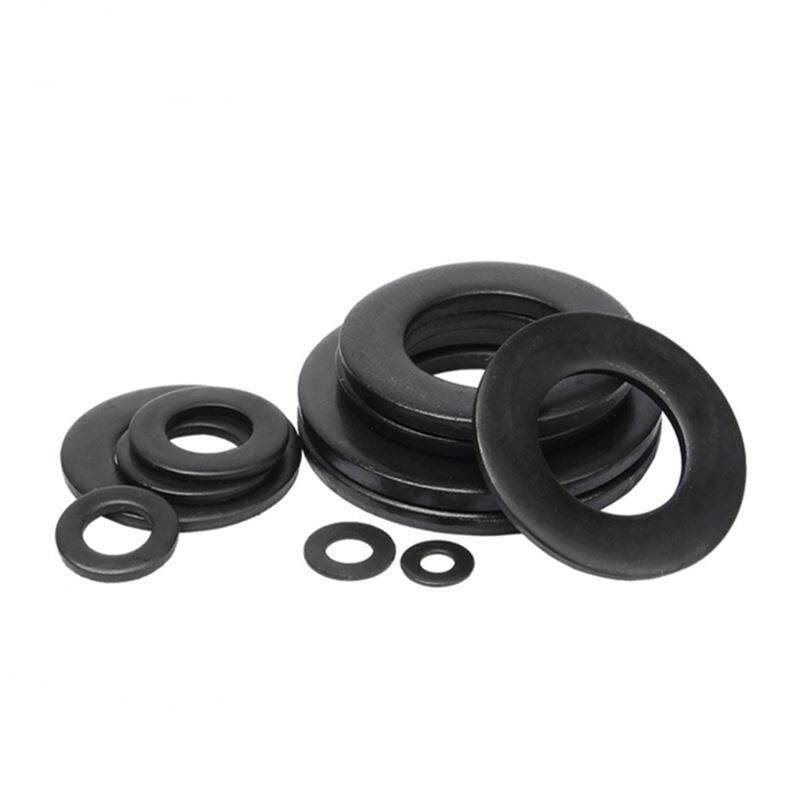 垫圈圆垫片黑色3平无品牌/04不锈钢平垫片形镀黑锌平垫M5M6M8M0M1