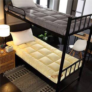 下用加舍厚床垫学生宿工人通单人上铺al123专用垫子床褥子可折叠