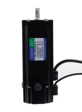 57步无品牌/进电机2.8带刹车57BYG25H大力矩电带抱闸5N7机0机身14