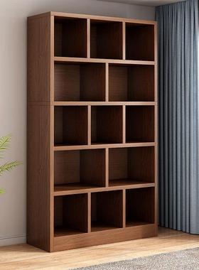 书架家用F77SSSH8格柜子柜储物靠墙纳柜卧室置物收架柜分层书一体