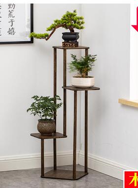 具古架实木中式小多宝阁EHO紫砂茶壶茶架花盆栽博置物子架摆件展