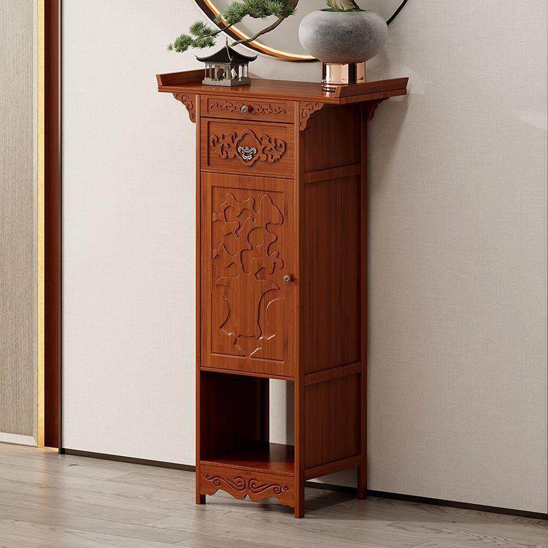 新中式供台UGS家用玄关带立户柜桌案门条几卧室小型阳台仿中式条