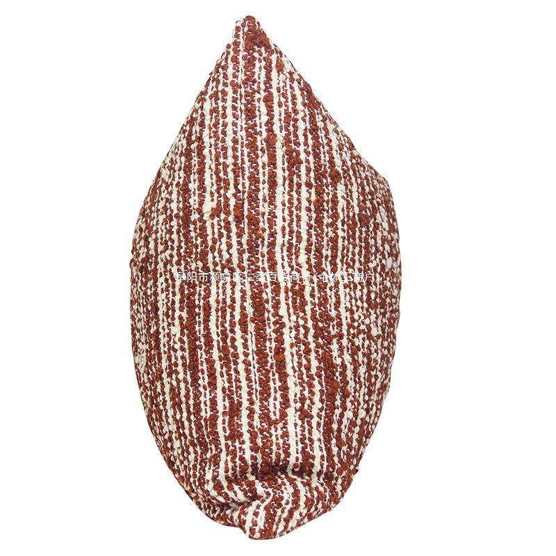 橘色棉麻抱枕现板代简约轻奢靠垫家用YUEJURZ6客厅纹沙发样房方形,居家布艺,抱枕被,淘宝优惠券,粉丝福利购,淘宝优惠卷