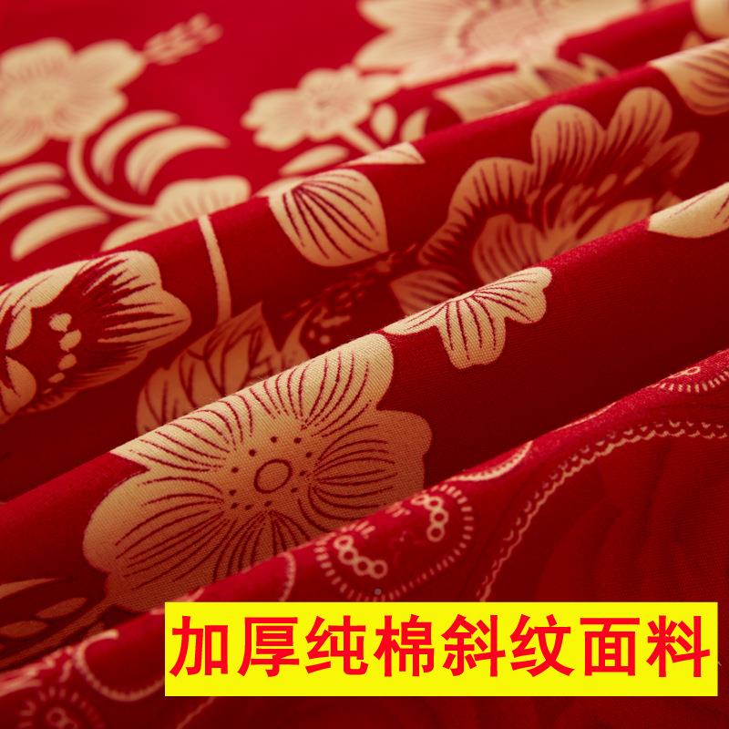 网红厚纯韩版加主公风床裙四件套1棉.8m床笠双人被套床GOM罩陵星