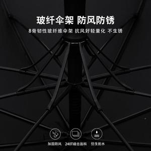 xyt1长20c复m加TTV号雨伞男中式古实木商大务全自动加粗防风直柄