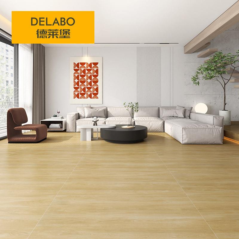 天鹅绒木木纹砖75xEV15000柔仿实地砖客厅别墅瓷砖地光板砖