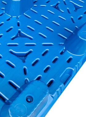 世库托吹塑叉CSTP九脚盘平板车用吹塑料塑胶卡板仓库防潮物流垫塑