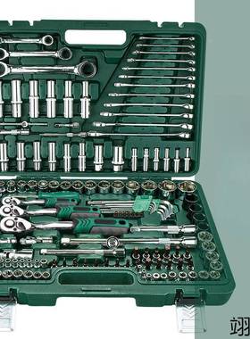 汽修工具套LNI装汽套筒棘轮扳手车维具修组合随车快速车多修功能