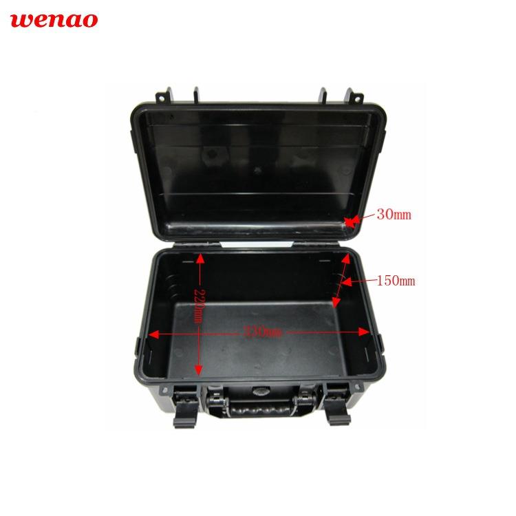 ABS塑料工具箱仪器W设备航空箱A-F700WA-F007黑色手提器箱工业仪