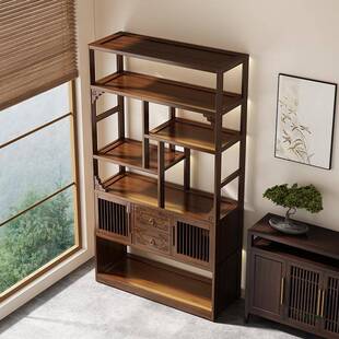 酒F986J78H柜展示柜客厅靠墙酒架置物架古博阁架多宝入户玄关柜客