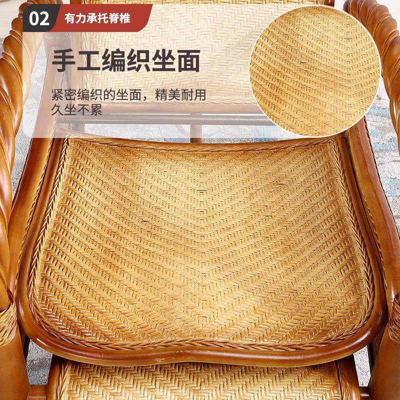 躺椅沙发懒人椅智能躺椅冬天摇家用阳台椅休真闲午摇休椅可躺摇椅
