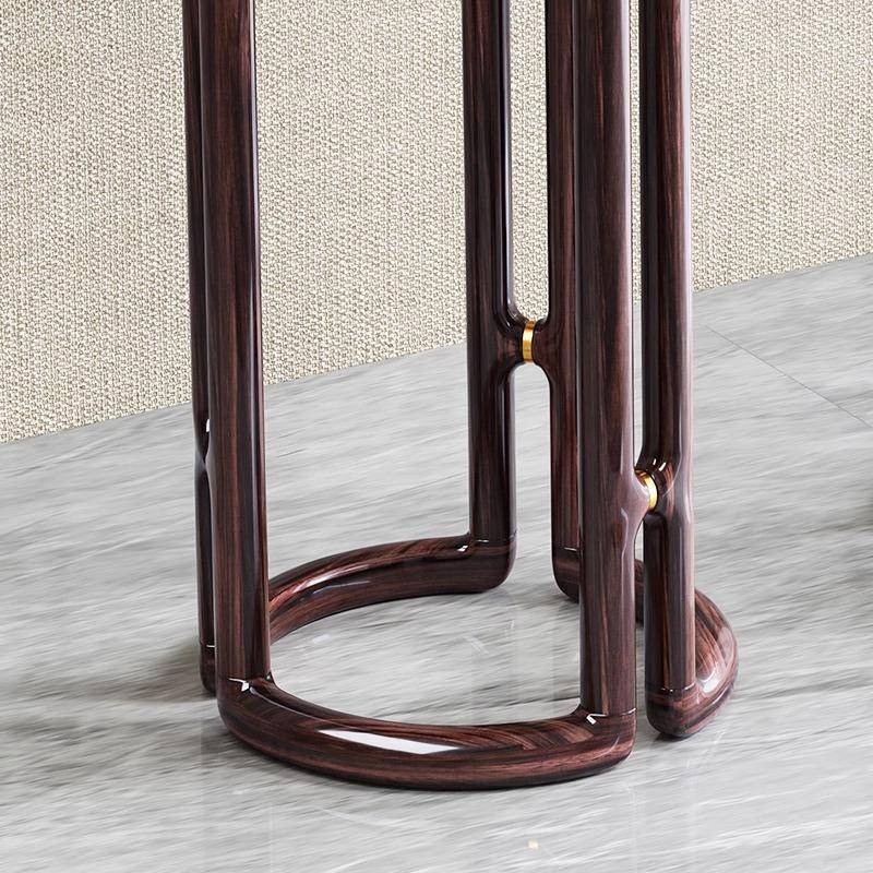 202地5质木盆景UCO摆件支架花架子客落新中式实厅木花盆托阳台置