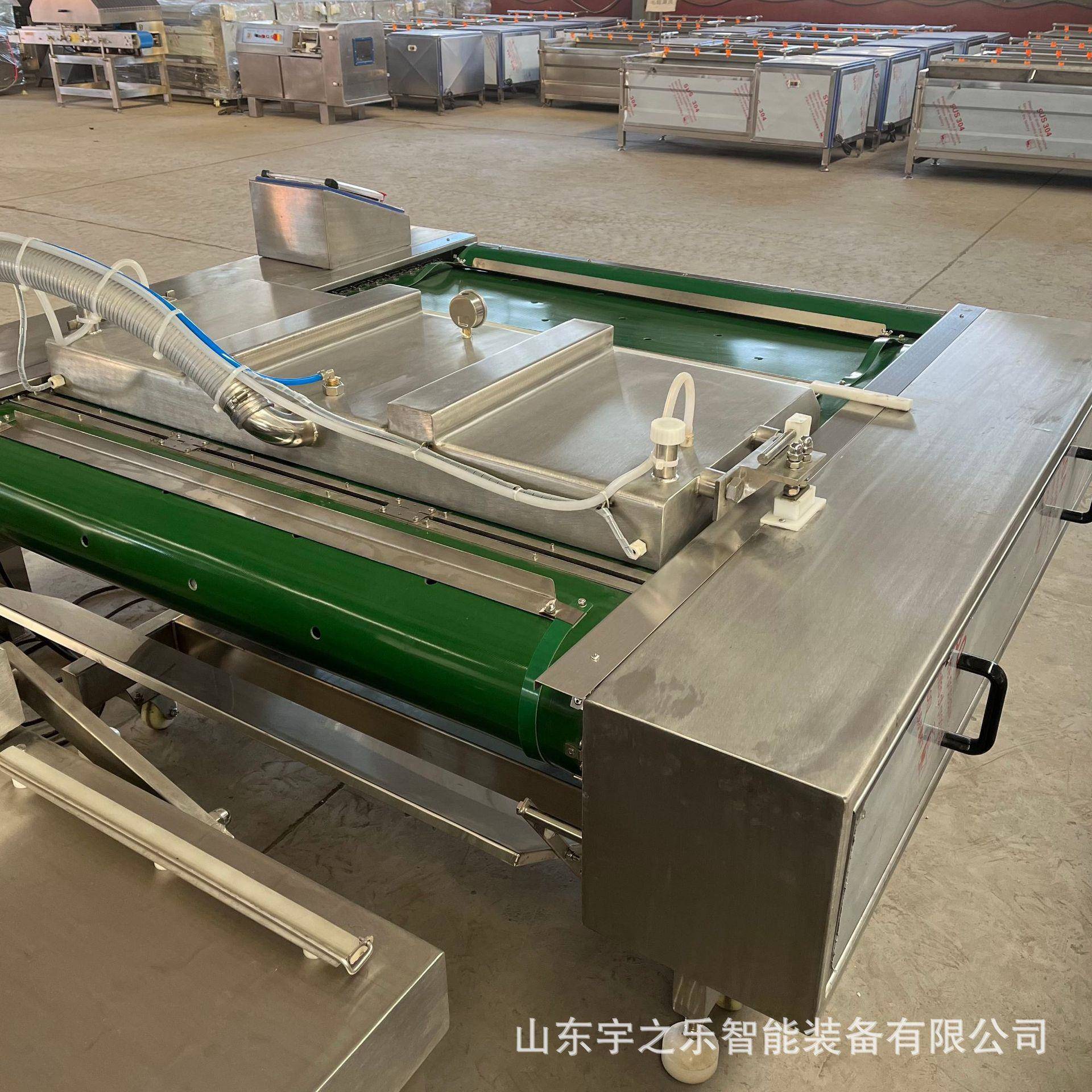 全自动续滚动包装连机腊肉粽子包装真机设备新鲜玉米空JRS式式包