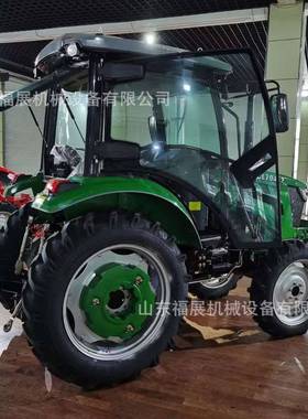 农用4FZ-044170四驱拖拉机5马力水田四轮拖拉东方0红动力504机拖