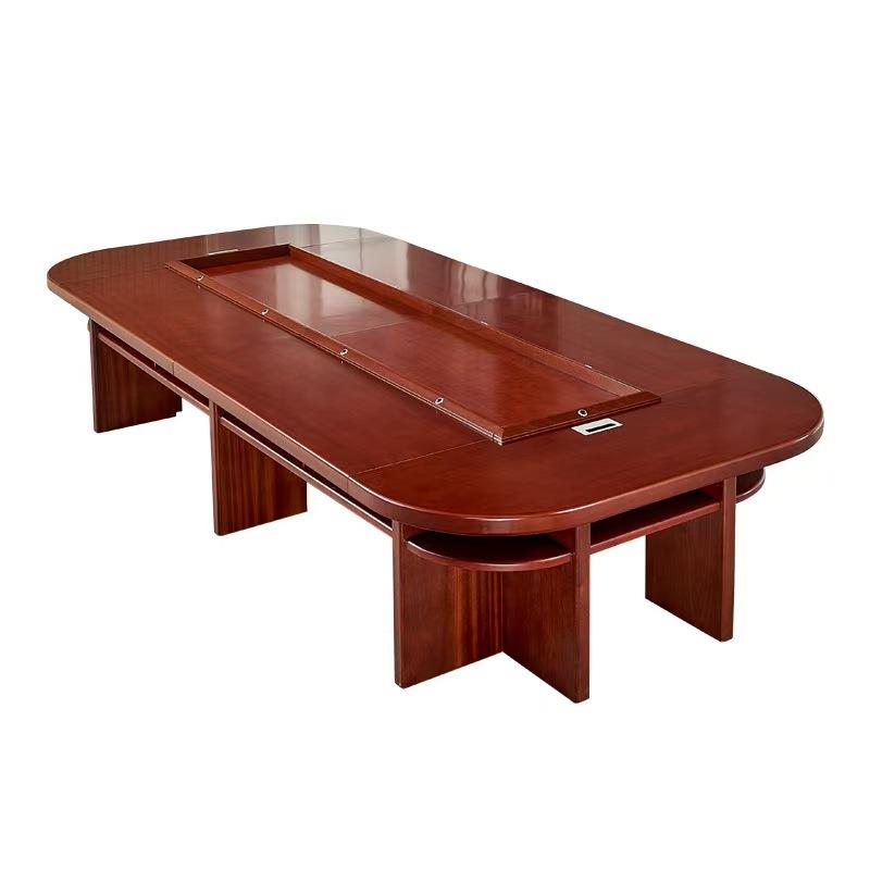 简约现议代议室议会桌长桌多人开会会桌大型会57671422议桌会椅组