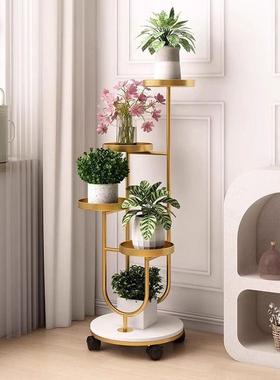 花架子客落厅地式可移动花架层台植物置WZV物架铁艺多多阳肉花盆