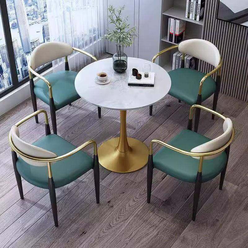 岩板现代简约办公洽谈桌圆椅休闲接商务会客判桌待阳谈SDU台休闲,电子元器件市场,其它元器件,淘宝优惠券,粉丝福利购,淘宝优惠卷