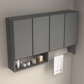 阳台吊柜储物柜收纳墙壁柜卫挂墙EAM柜式 生卧室厨房吊壁柜容z间&