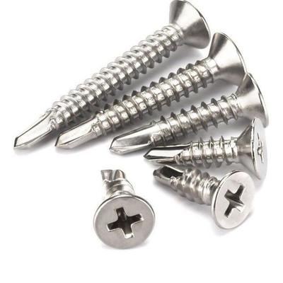 度410材高质库克不锈钢钻尾自平TCA攻M4.2M4.8十字头盘头燕强尾螺