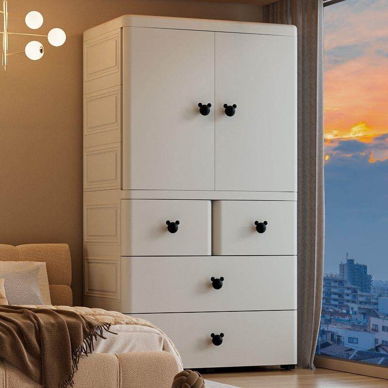 儿童衣柜7居0双开门无品牌/抽式收纳新柜简易衣屉柜家五斗柜储物