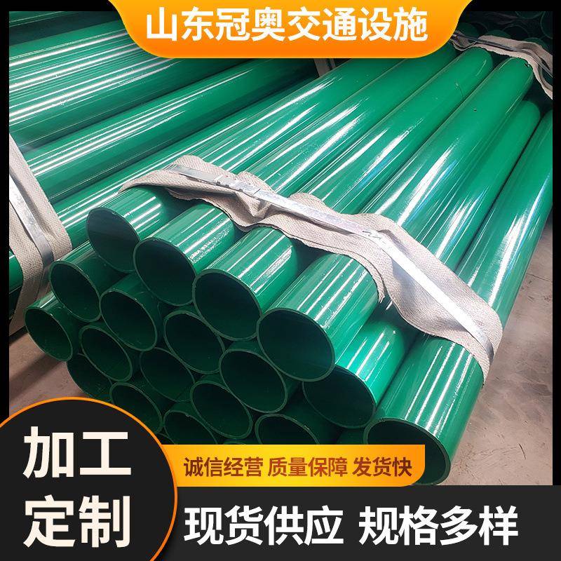 厂家国直供高速公路热CCS镀锌标国波护栏板形标圆立柱方立柱