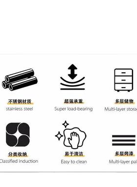 理发工具柜不锈理发AL102548工具店柜子发廊潮款工抽具台收纳储物