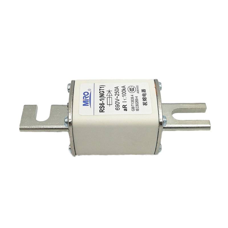 茗熔电器 RS6-1 NGT1快速熔断器aR100A125A160A200A250A熔芯690V