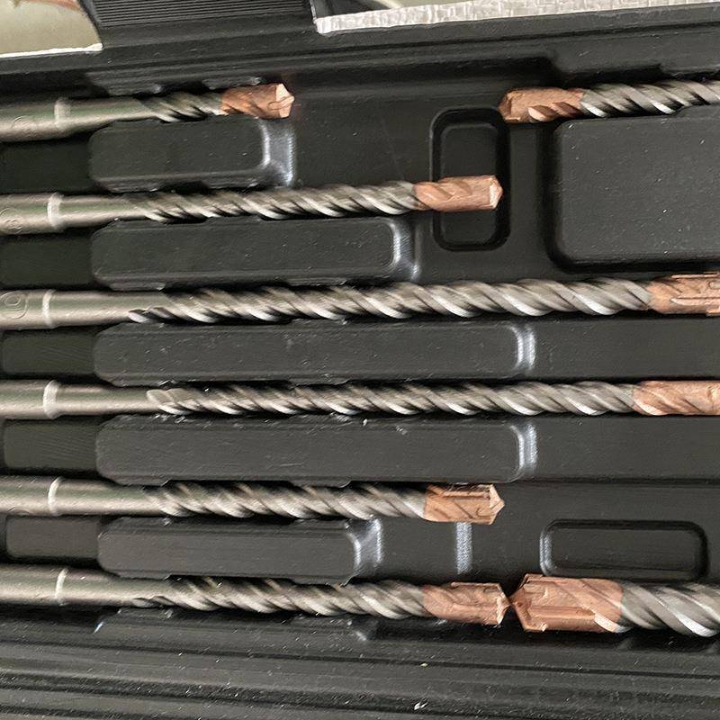 20PS锤钻钻组套冲击头两坑两槽圆柄穿墙水泥混凝土扩BNU孔电钻C头